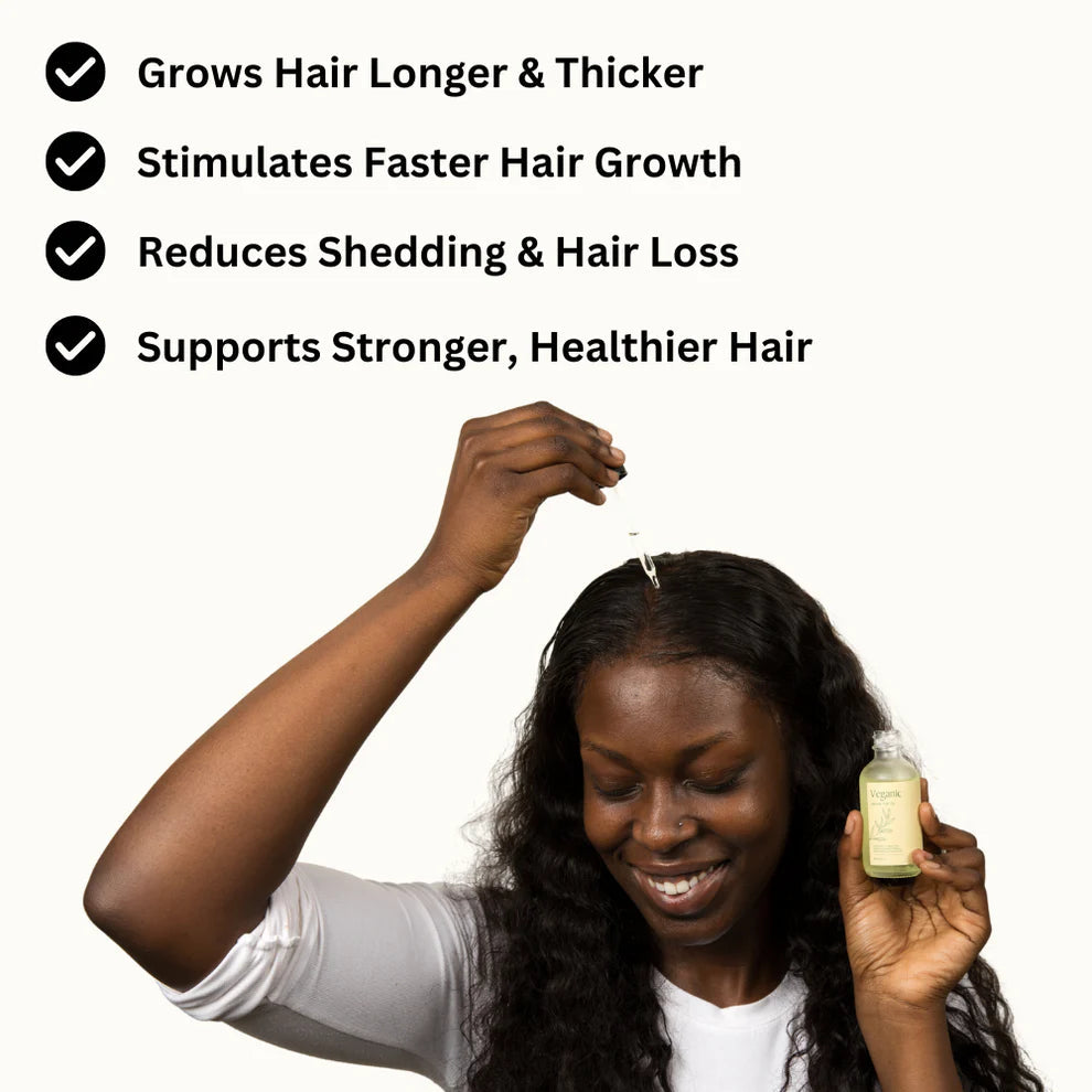 Veganic Natural Hair Growth Oil ( BUY 1 GET 1 FREE )