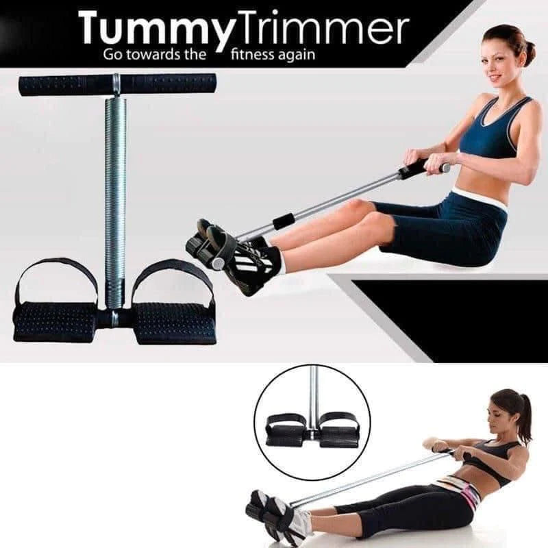 GYM UTILITY - DOUBLE SPRING TUMMY TRIMMER / WAIST TRIMMER AB EXERCISER