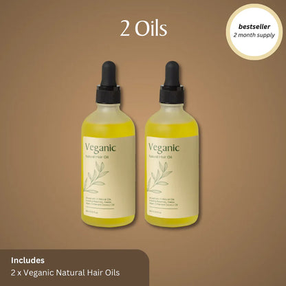 Veganic Natural Hair Growth Oil ( BUY 1 GET 1 FREE )